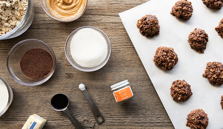 Zatural CBG isolate no bake cookies. Easy to use isolate recipes