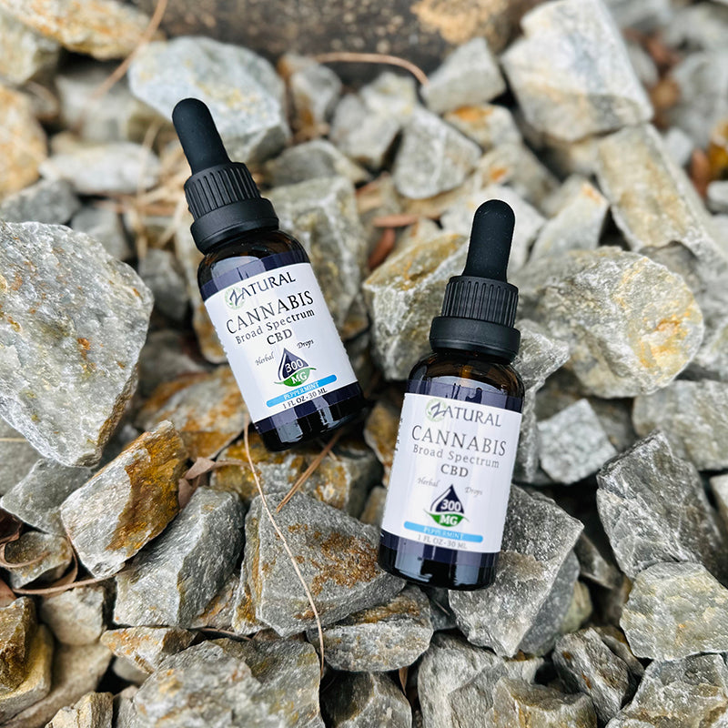 CBD Oil Peppermint Drops | Broad Spectrum - THC Removed