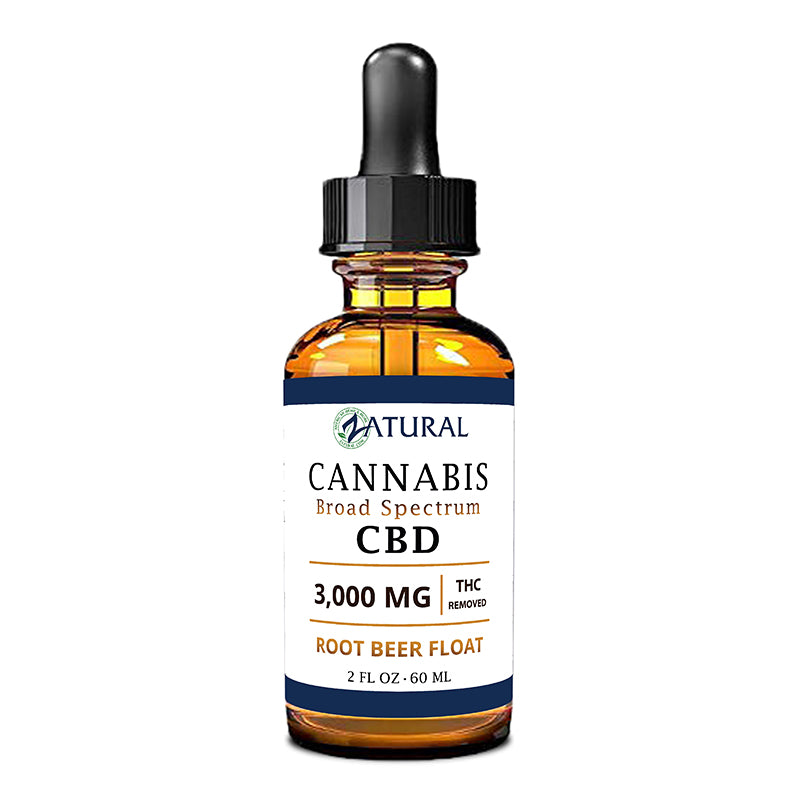 Broad Spectrum CBD Oil Drops - THC Removed