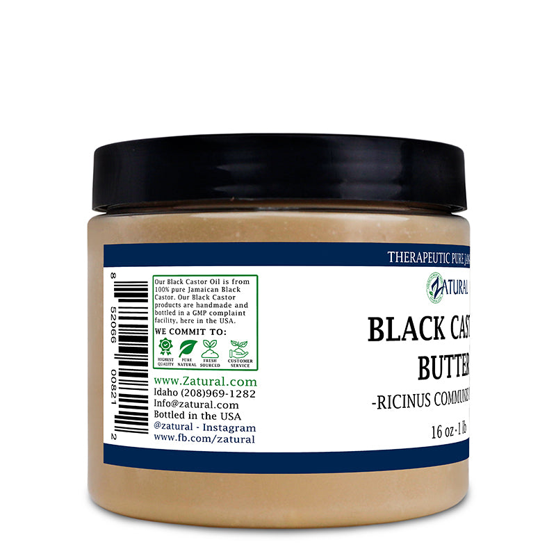 Jamaican Black Castor Butter - 100% Pure Tropic