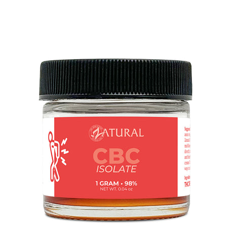 CBC Isolate Oil glass jar
