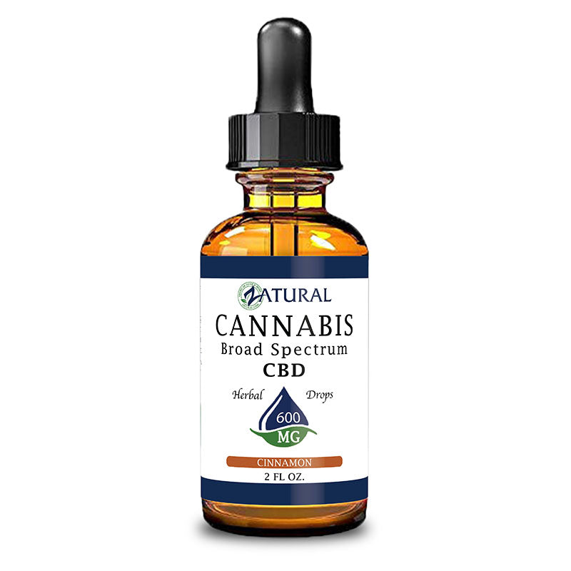 Broad Spectrum CBD Oil Drops - THC Removed