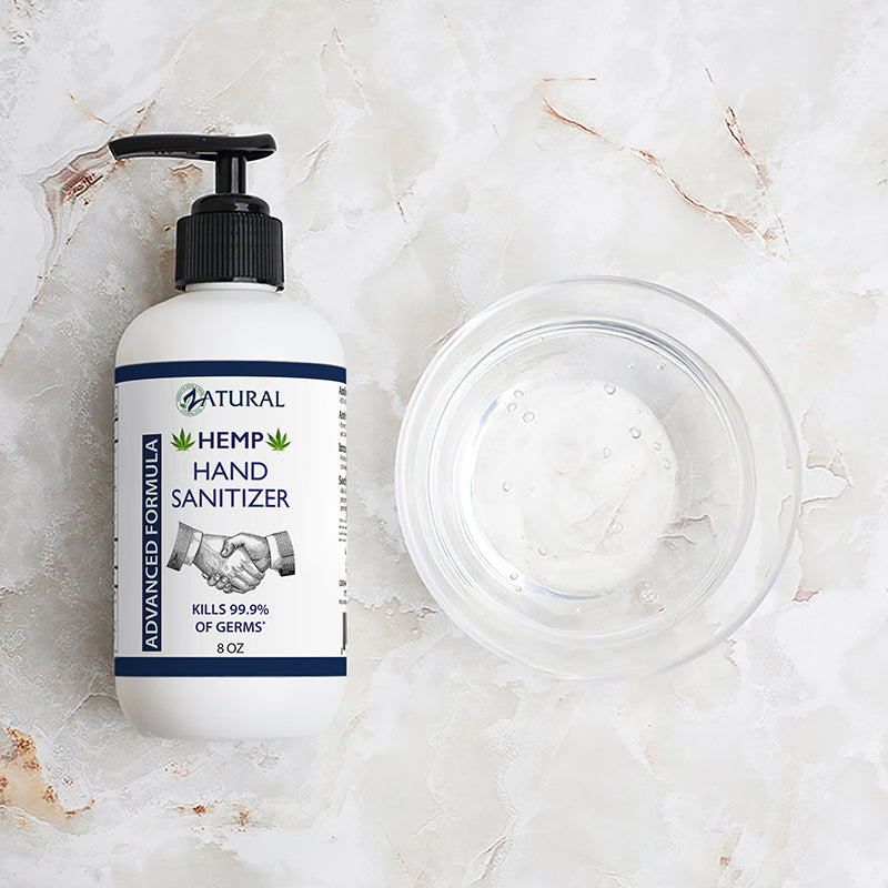 Hemp Hand Sanitizer | Aloe & Essential Oils | Moisturizing