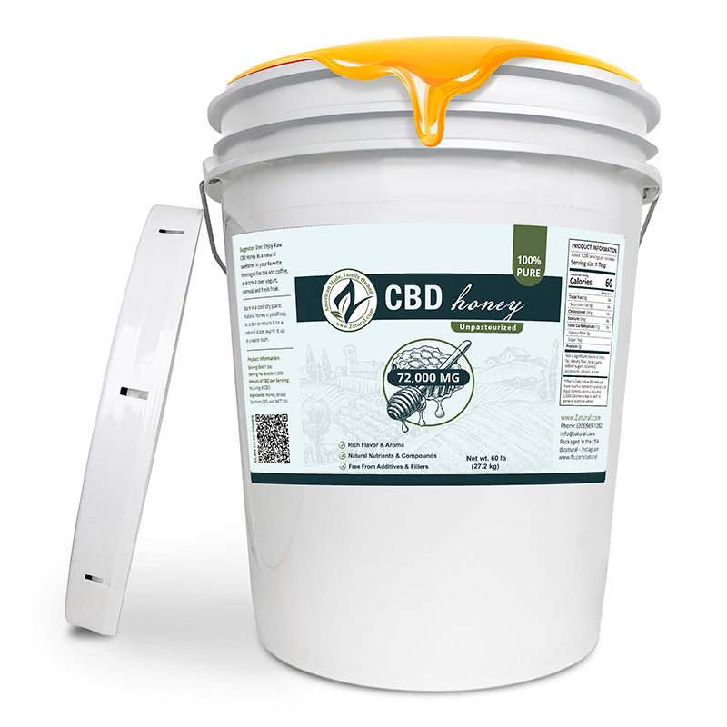 Zatural CBD Honey 72,000mg drizzle