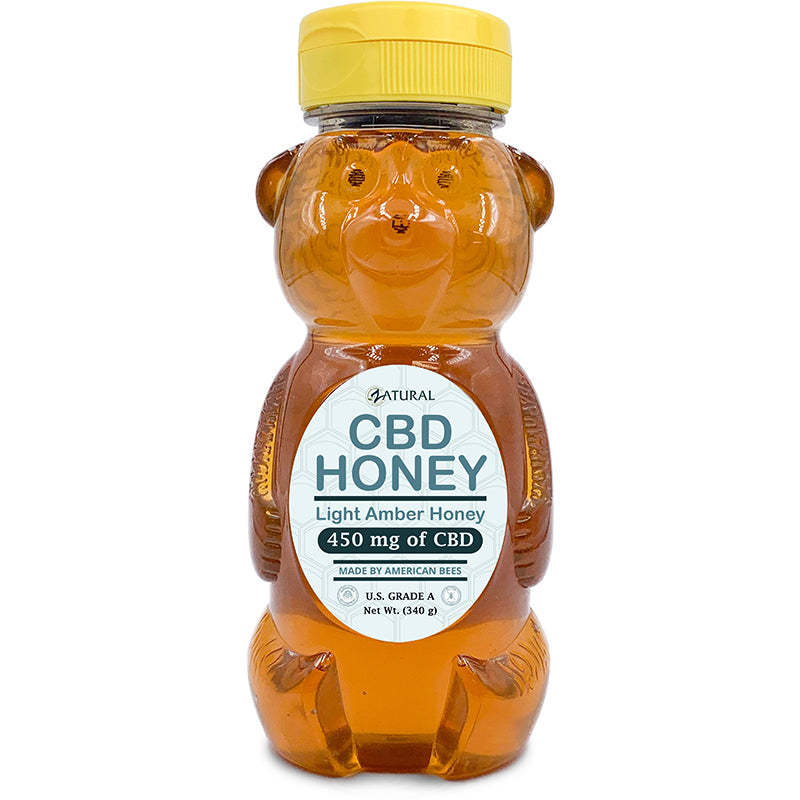 Zatural CBD Honey 450 mg front