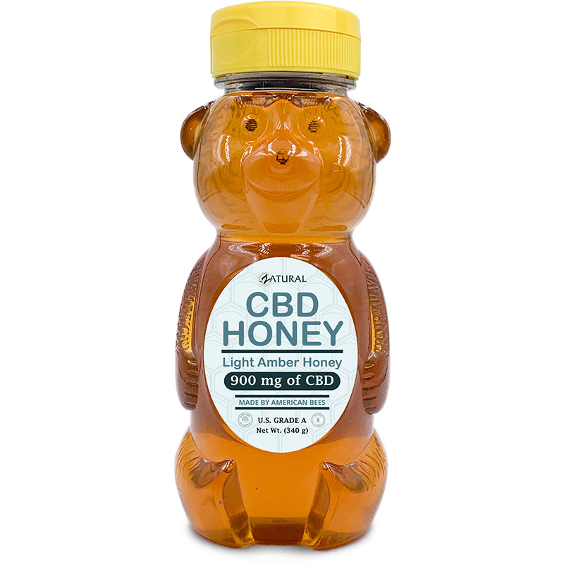 Zatural CBD Honey 900 mg front