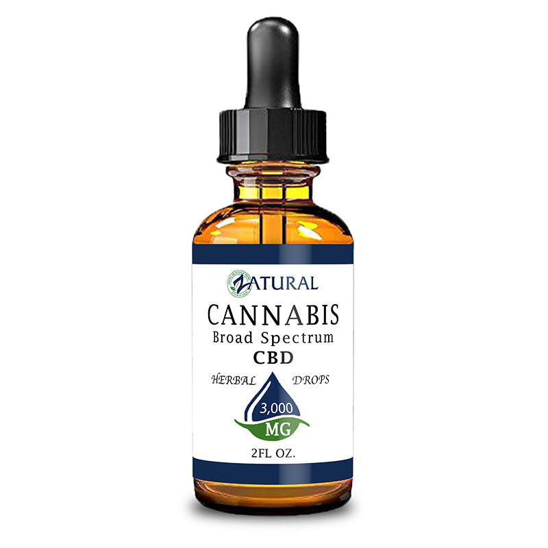 Broad Spectrum CBD Oil Drops - THC Removed