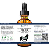 Canine CBD Oil 750 mg label