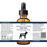 Canine CBD Oil 900 mg label