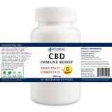 CBD Immune Boost Softgels 300mg label