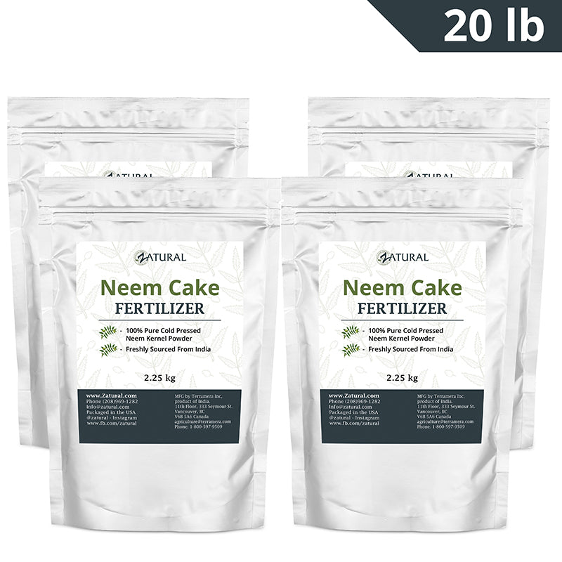 Zatural Neem Cake Fertilizer 20 lb