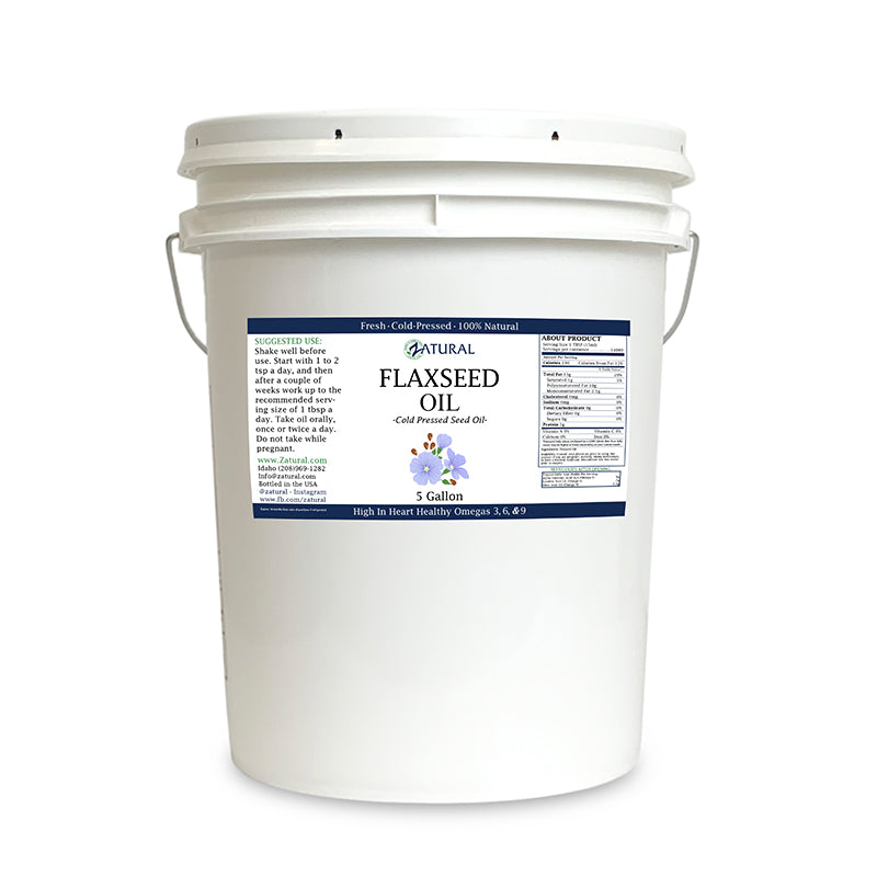 5 gallon Flaxseed Oil