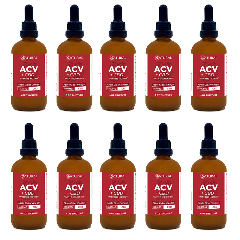 Apple Cider Vinegar with CBD ten pack