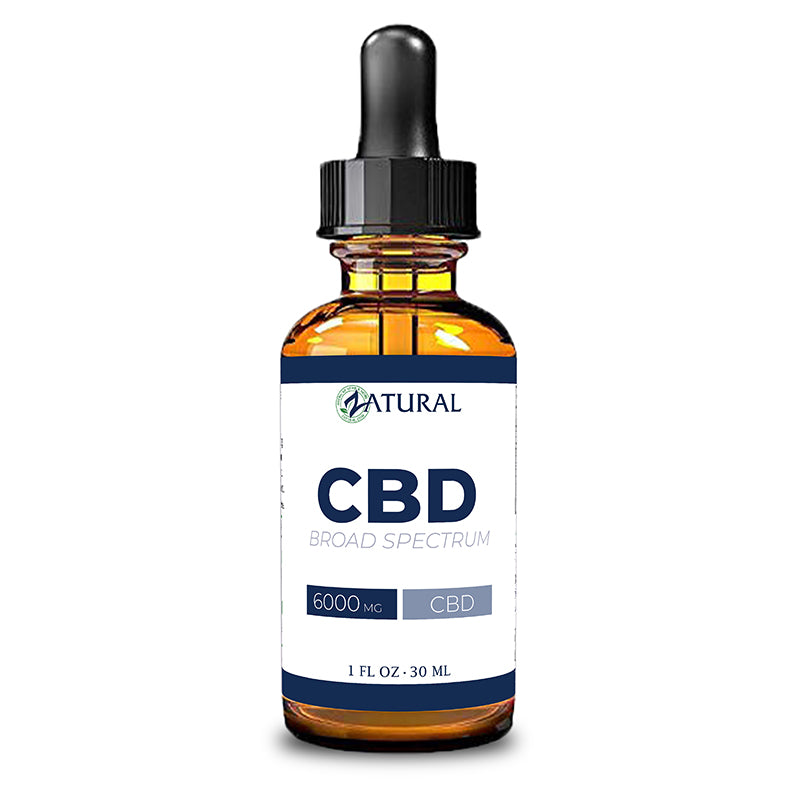 Build your own Broad Spectrum CBD Oil Tincture 6000