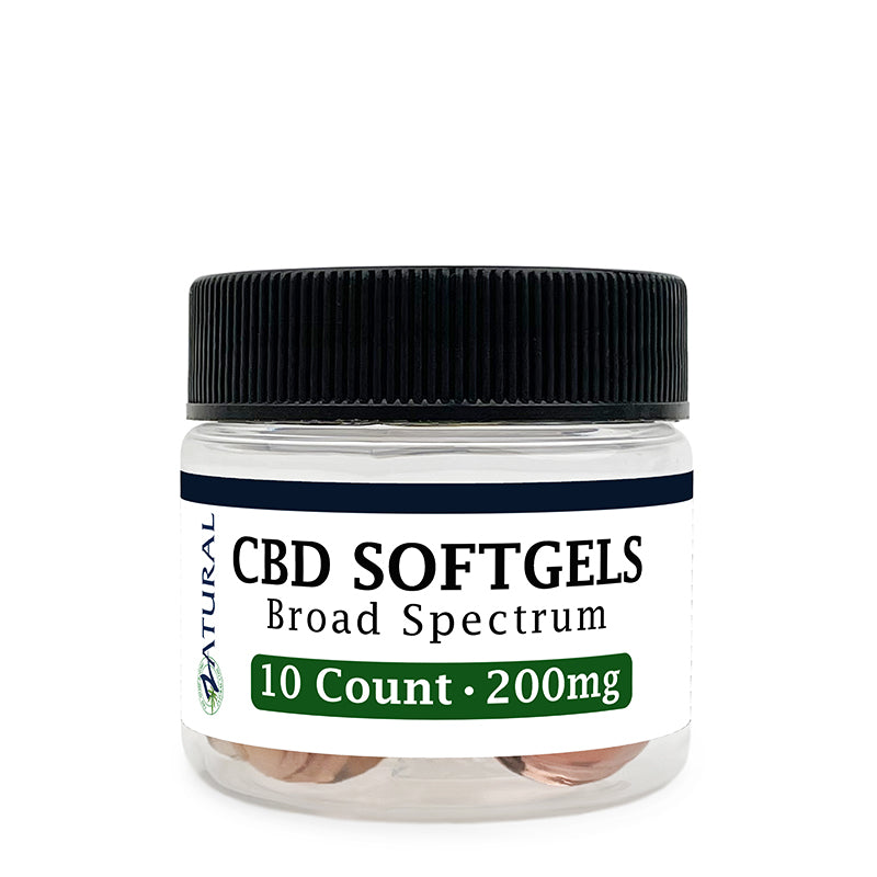 Broad Spectrum CBD Softgel 20mg 10 count