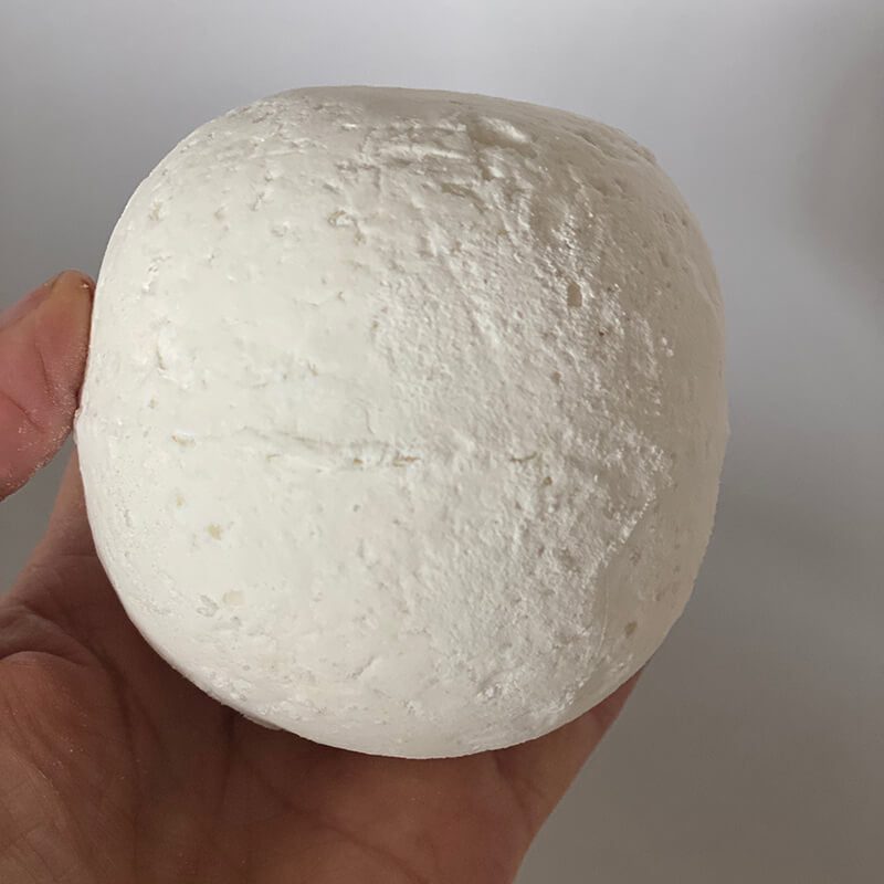 CBD Deep Sleep Bath Bomb in hand