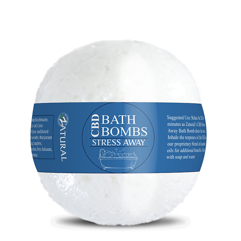 CBD Bath Bomb Stress Away