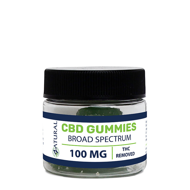 Zatural Broad Spectrum CBD Gummies