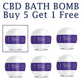 CBD Bath Bomb Deep Sleep Buy Five Get one Free