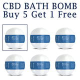 CBD Bath Bomb Stress Away Buy Five Get one Free
