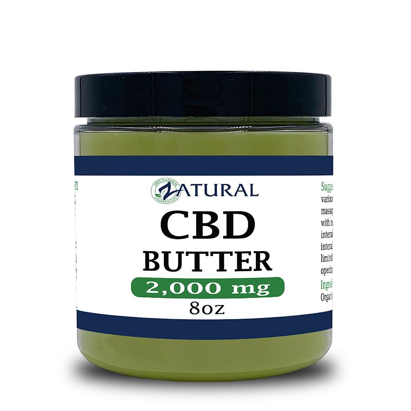 Zatural CBD Butter 2,000 mg