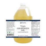 Zatural Grapeseed oil 1 Gallon Label