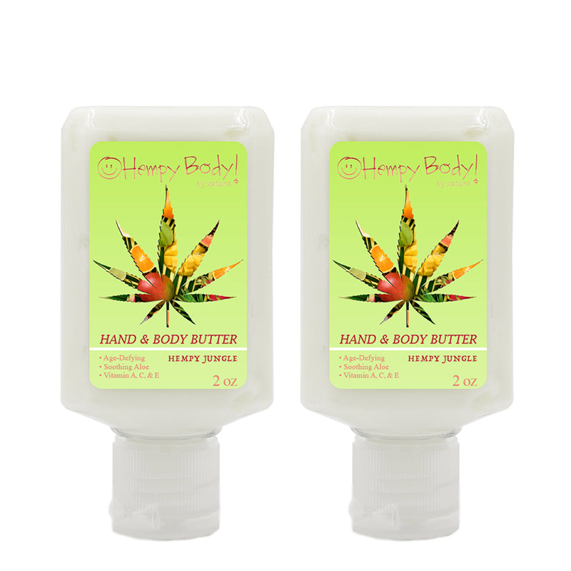 Hempy Jungle Body Butter 2oz two pack