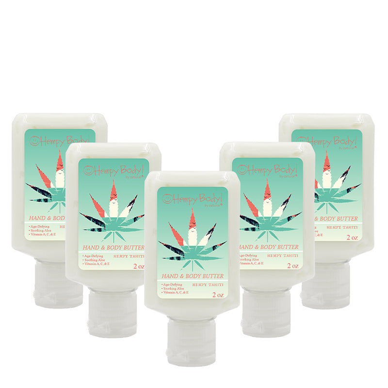 Hempy Tahiti Body Butter 2oz Five Pack