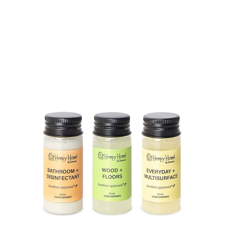 Zatural Hempy Home Concentration Bathroom, floor and Multi-surface set