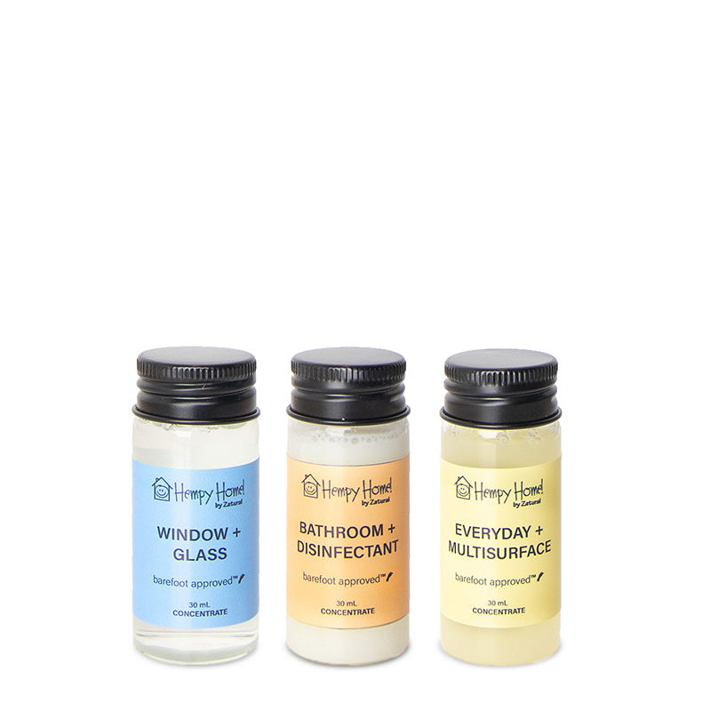 Zatural Hempy Home Concentration Window, bathroom and multi-surface set