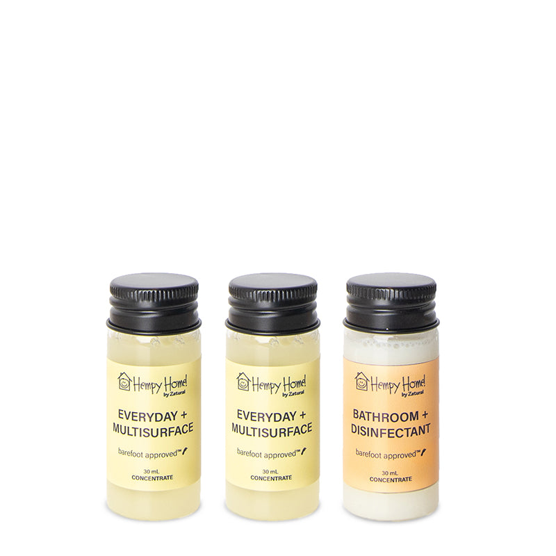 Zatural Hempy Home Concentration Multi-surface and bathroom set