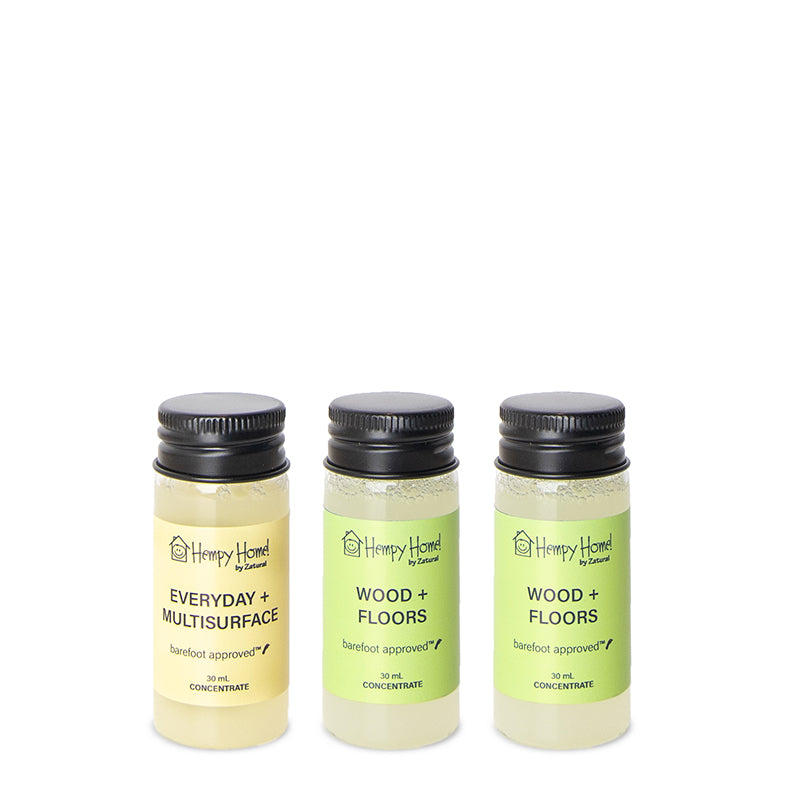 Zatural Hempy Home Concentration Multi-surface, wood, and floors set