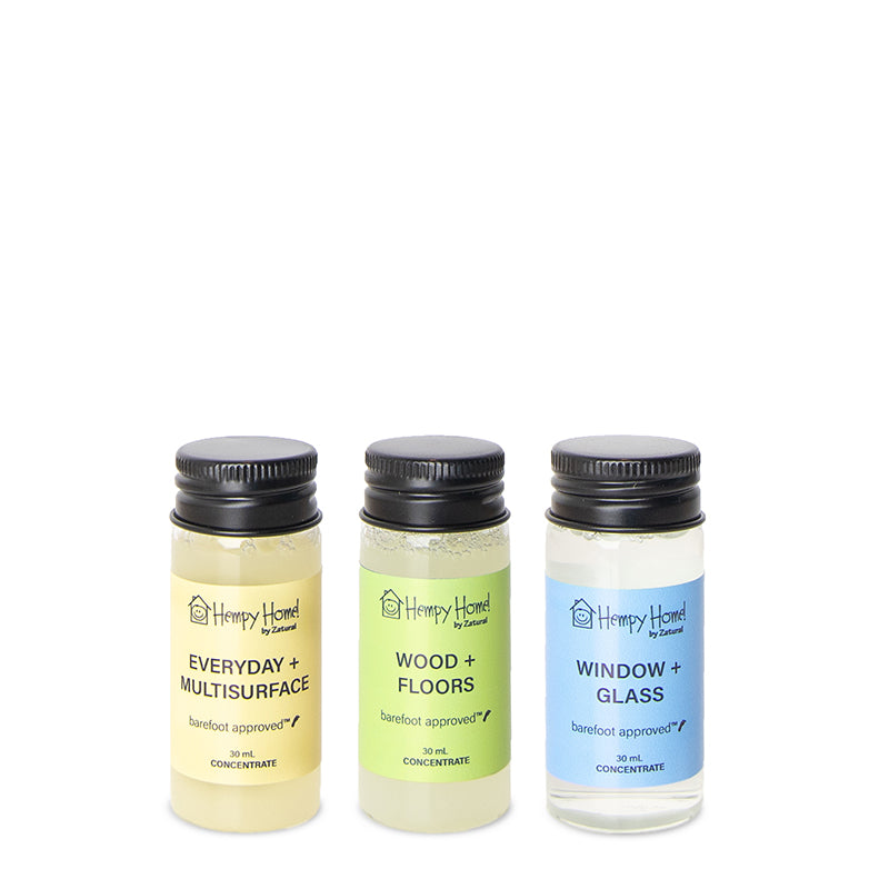 Zatural Hempy Home Concentration Multi-surface, wood, and glass set