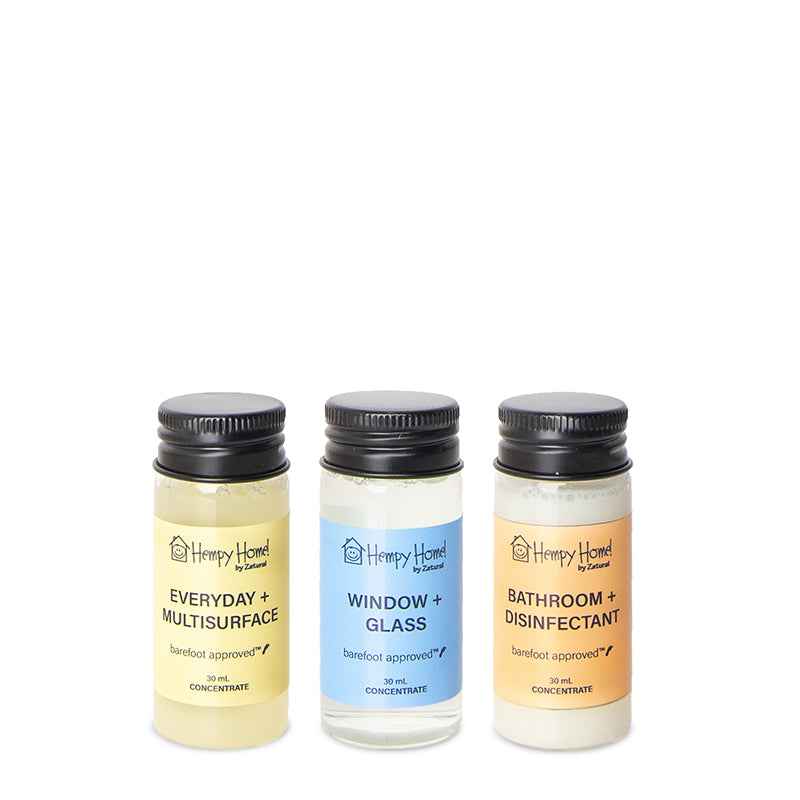 Zatural Hempy Home Concentration Multi-surface, glass, and bath set