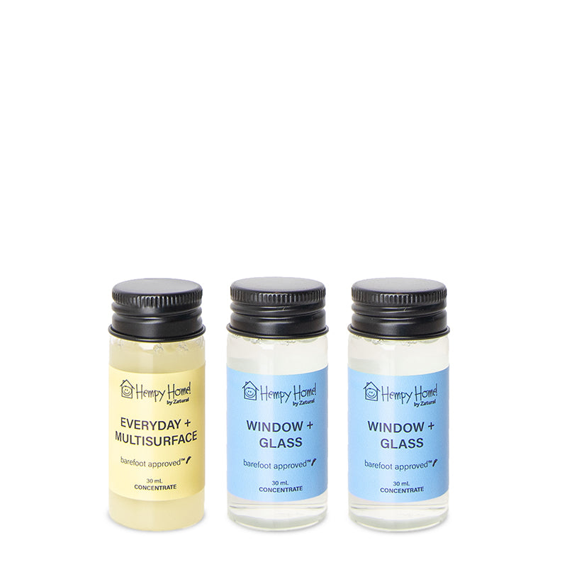 Zatural Hempy Home Concentration Multi-surface and double glass set