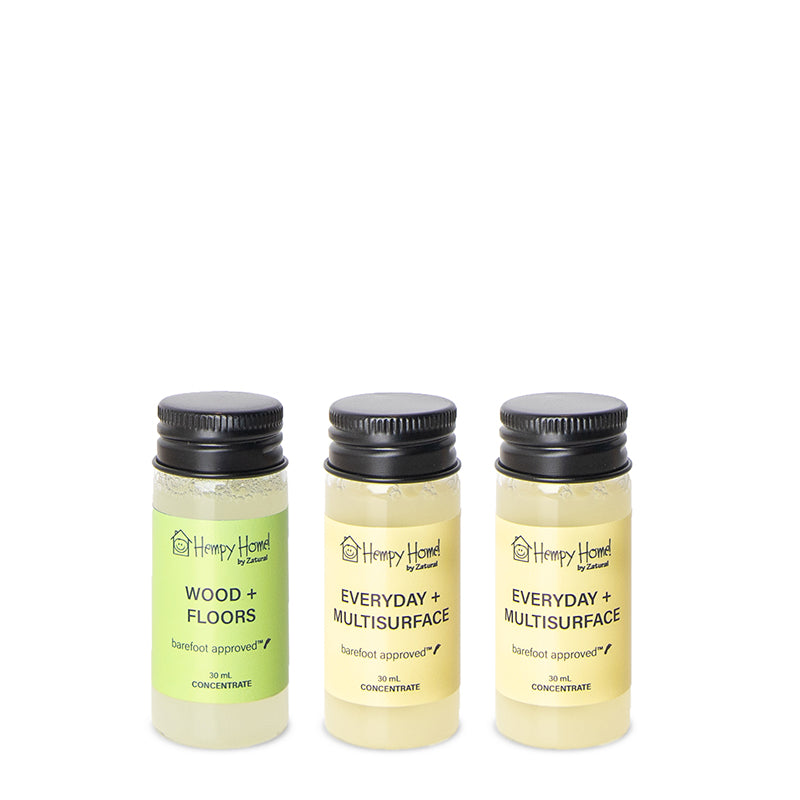 Zatural Hempy Home Concentration Wood, Multi-Surface, everyday set