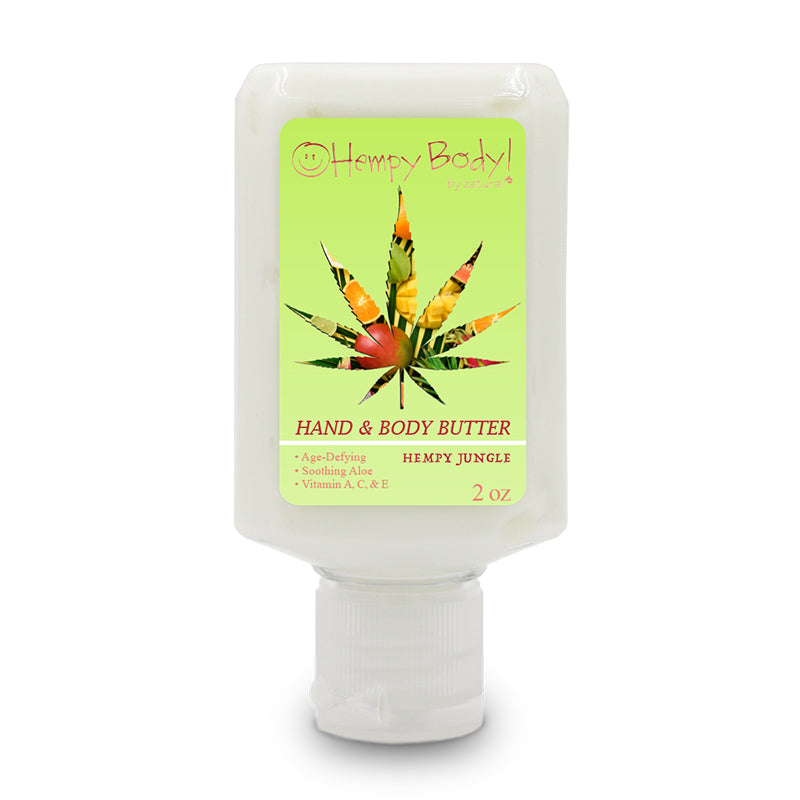 Hempy Jungle Body Butter 2oz squeeze bottle