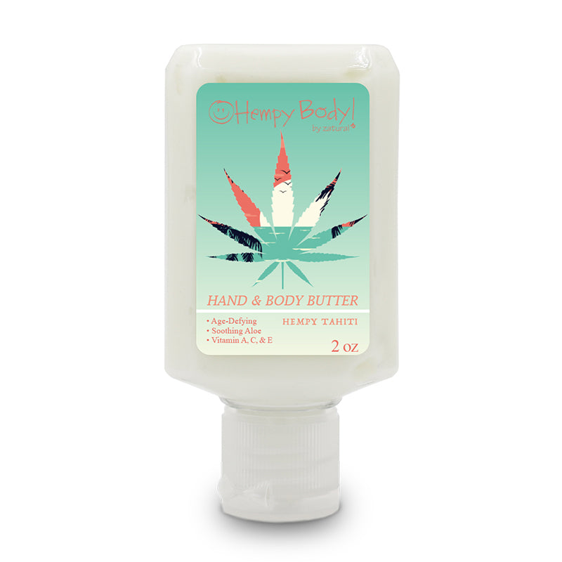Hempy Tahiti Body Butter 2oz squeeze bottle