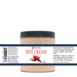 Zatural Hot cream 8oz label
