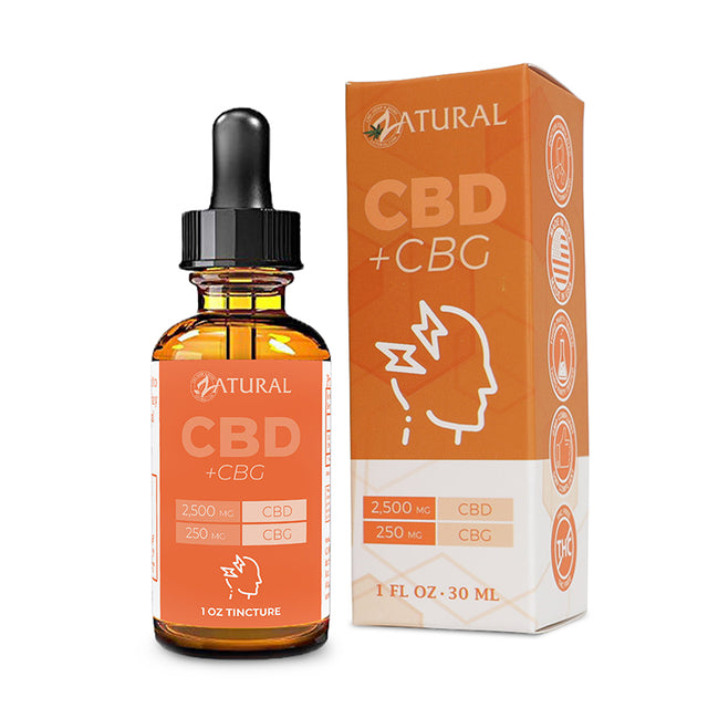 CBG Isolate oil and box