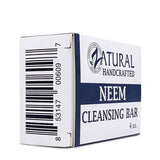 Neem Bar Soap bar box barcode