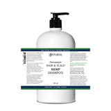 Hemp Shampoo label