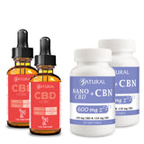Two Month Supply CBC Oil and CBN Softgels 600mg