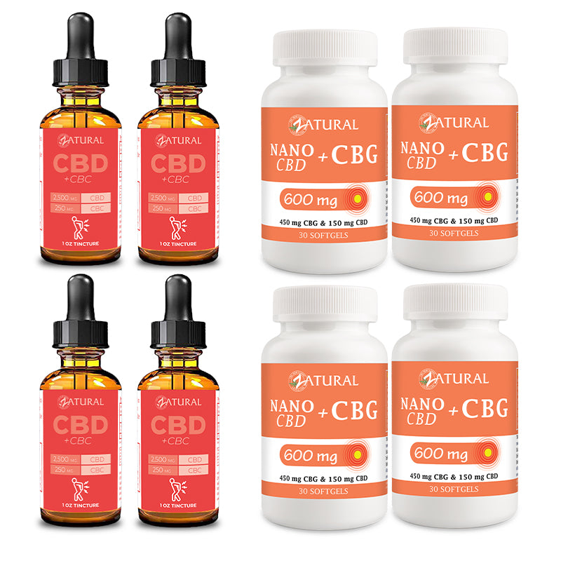 Pain + Stress Bundle | CBC and CBG Bundle