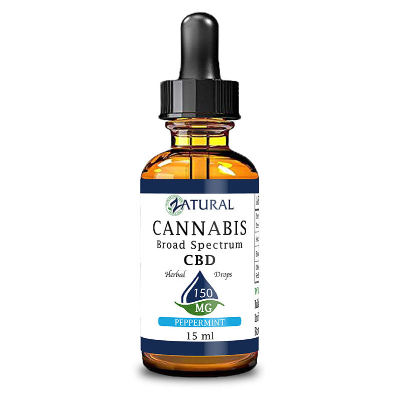 Peppermint Broad Spectrum CBD Oil 150mg