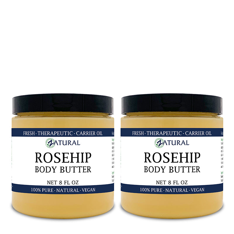 Rosehip Body Butter 8oz two pack