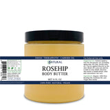 Rosehip Body Butter 8oz label