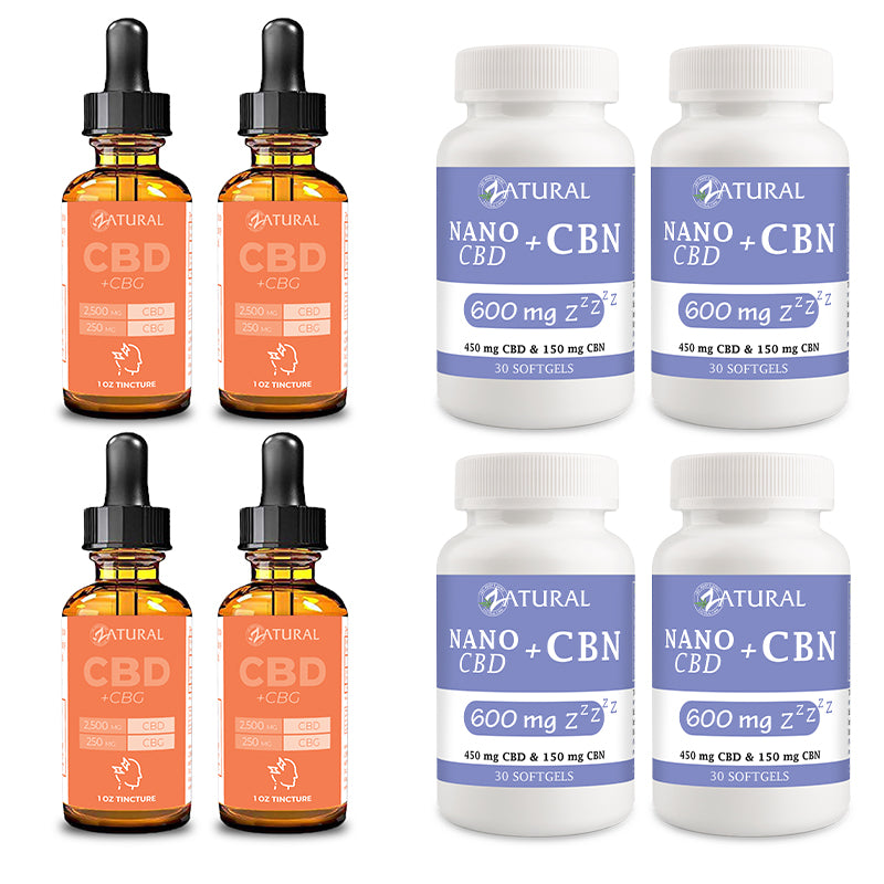 Four Month CBG oil and CBN Softgels