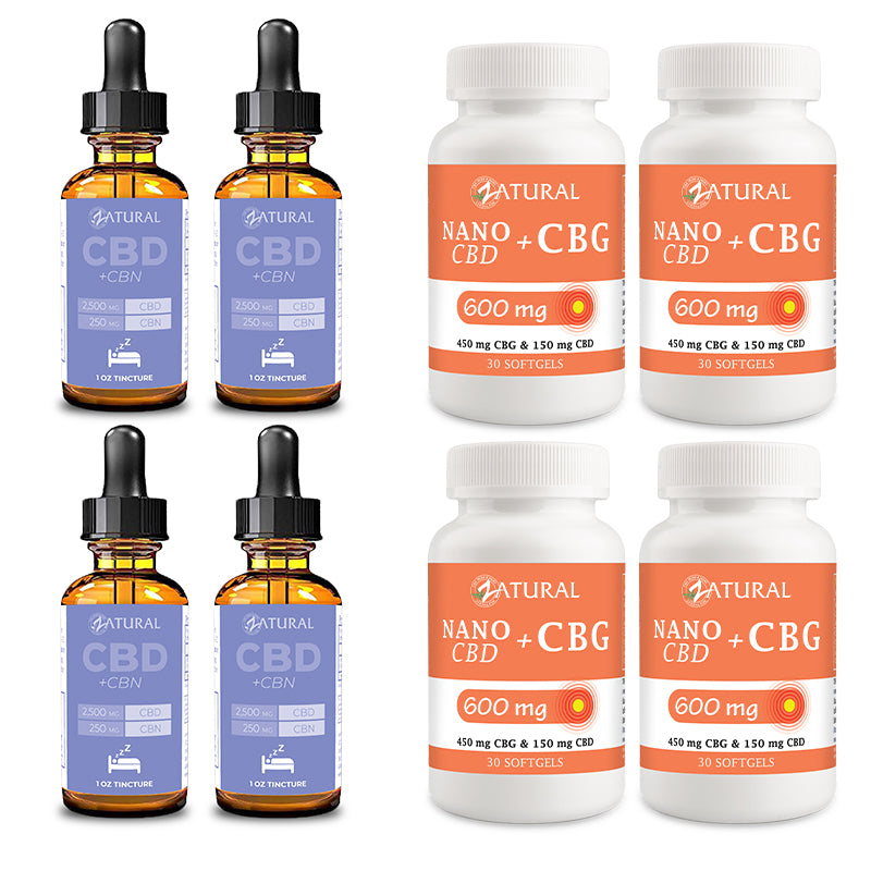 CBG Softgels and CBN oil 4 month supply