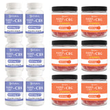 Six Month Supply CBN Softgels and CBG Gummies 600mg 